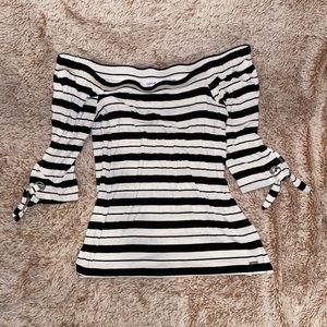 Calvin Klein off the shoulder top